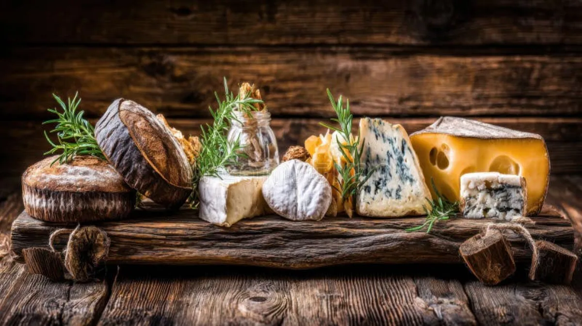 奶酪拼盘与坚果搭配 - 巨乳 的精致品味